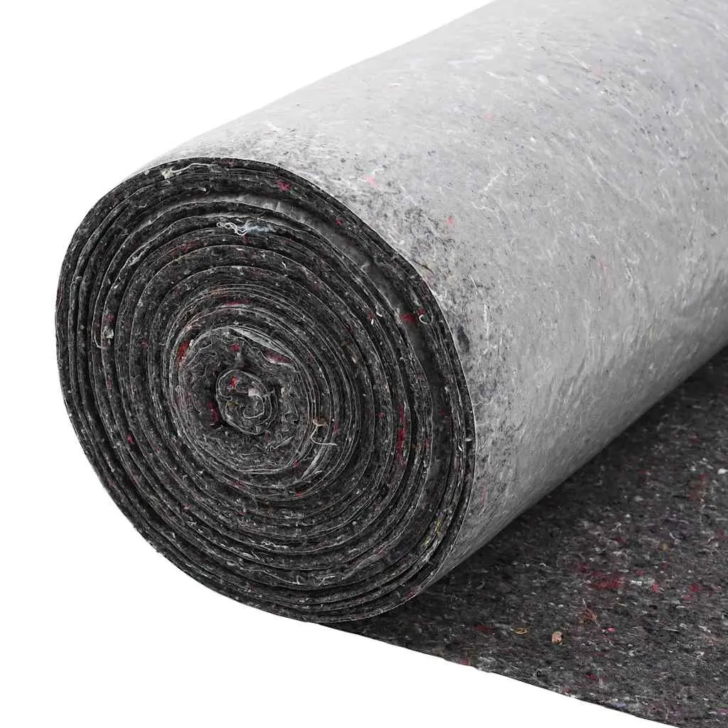 Painter Fleece Grey 1m x 10m Non-slip Floor Protection Roll for Dust Cover Renovation