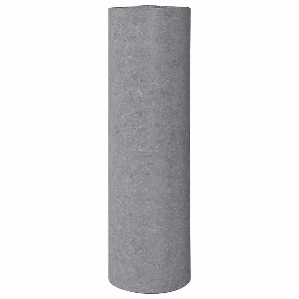 Painter Fleece Floor Protection Roll Grey 50m x 1m Non-slip Water-resistant