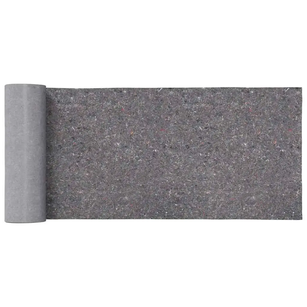 Painter Fleece Floor Protection Roll Grey 50m x 1m Non-slip Water-resistant