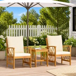 3-Piece Garden Sofa Set: Elegant and Durable