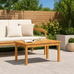 Acacia Wood Coffee Table: The Perfect Patio Addition