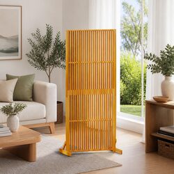 Your Perfect Wooden Privacy Screen: Slatted, 180.5cm Tall