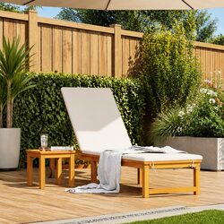 Compact and Stylish Sun Lounger for Outdoors