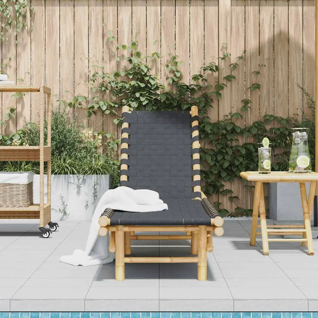 Adjustable Sun Lounger for Relaxing Outdoors