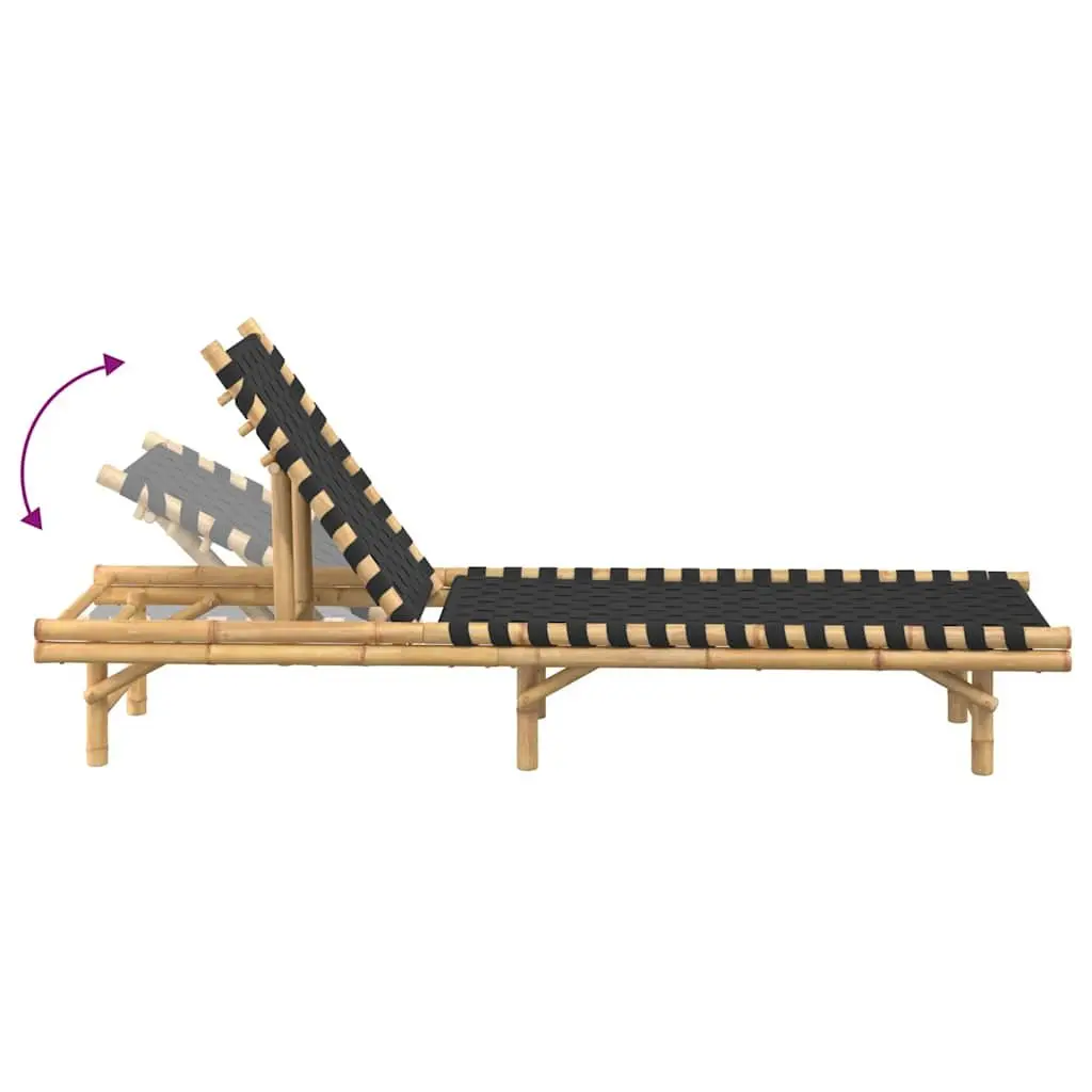 Adjustable Sun Lounger for Relaxing Outdoors