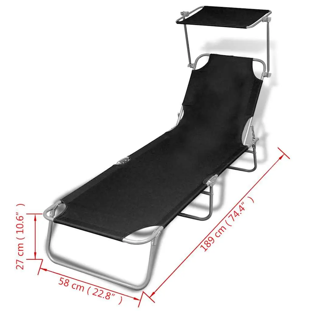 Outdoor Folding Sun Lounger