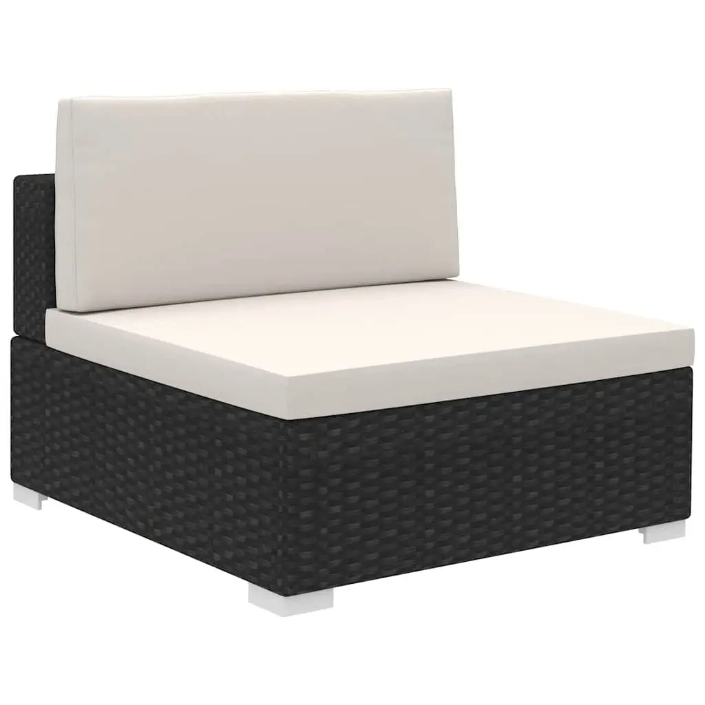Garden Lounge Set 8 Piece Outdoor Furniture Poly Rattan Patio Seating with