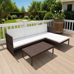3 Piece Lounge Set for Outdoor Living