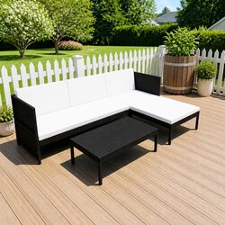 3 Piece Outdoor Lounge Set