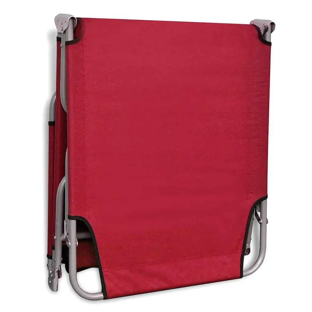 Red Folding Beach Chair