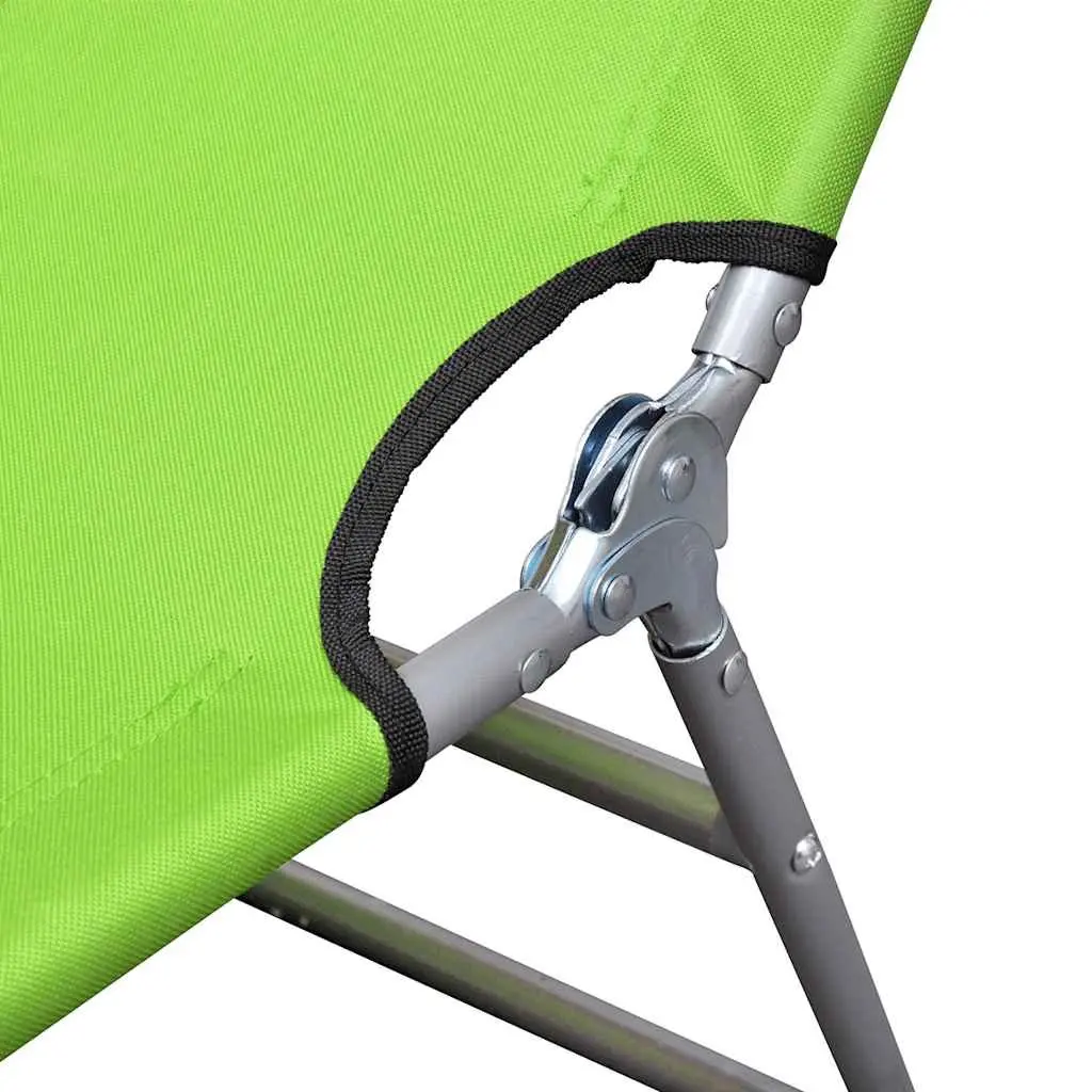 Sun Lounger Folding Outdoor Lounge Chair Garden Relaxation Seat Adjustable