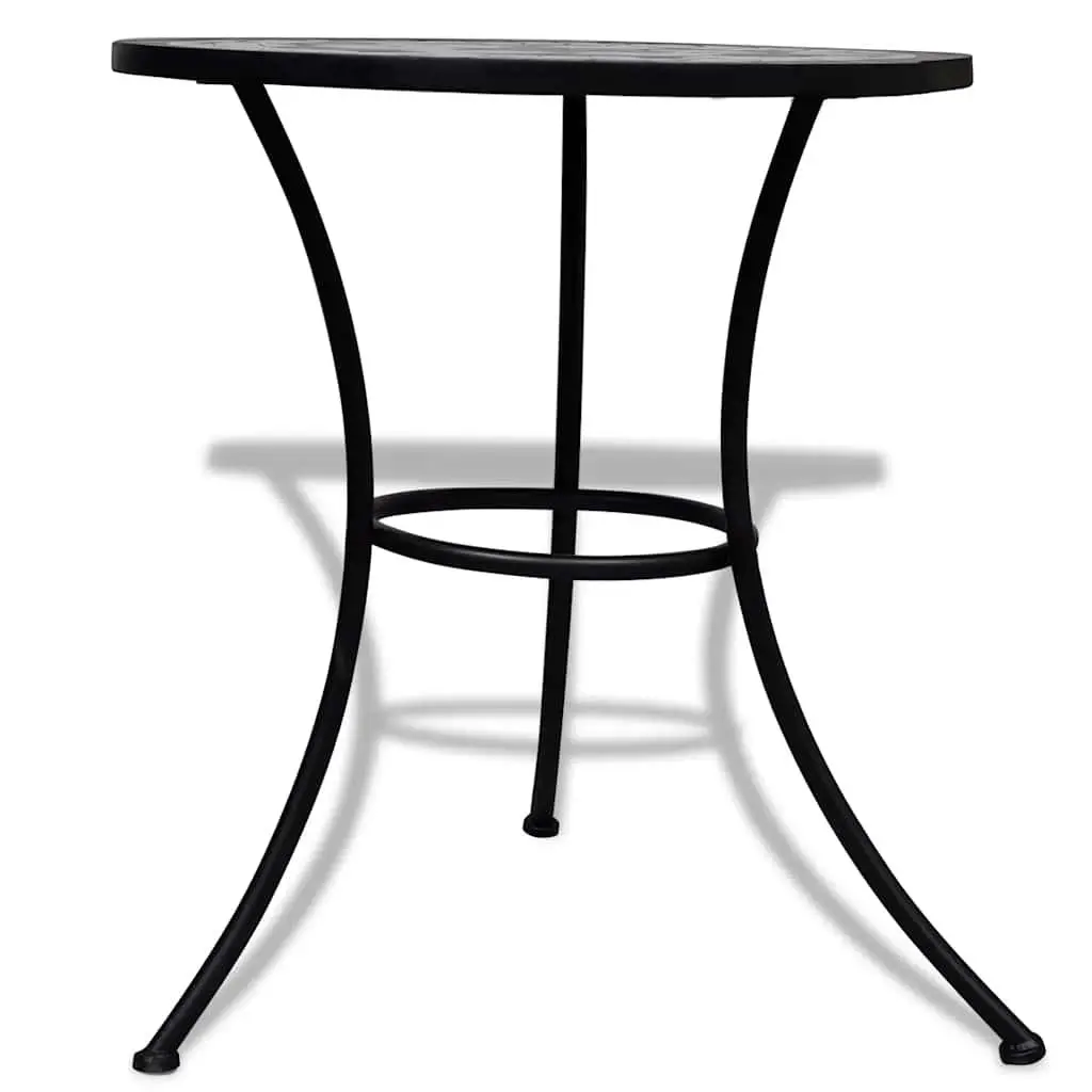 60cm Bistro Table with Durable Ceramic Top