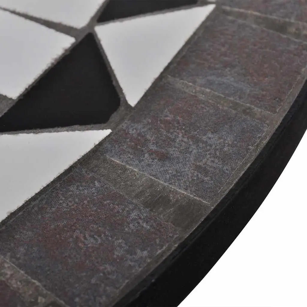 60cm Bistro Table with Durable Ceramic Top