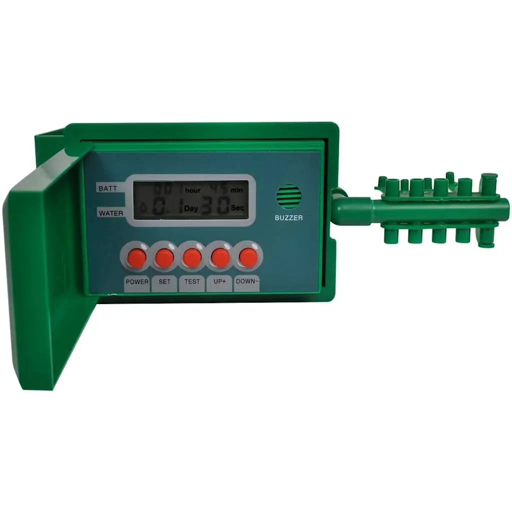 Automatic Irrigation System Green Water Timer LCD Display for Garden and Patio
