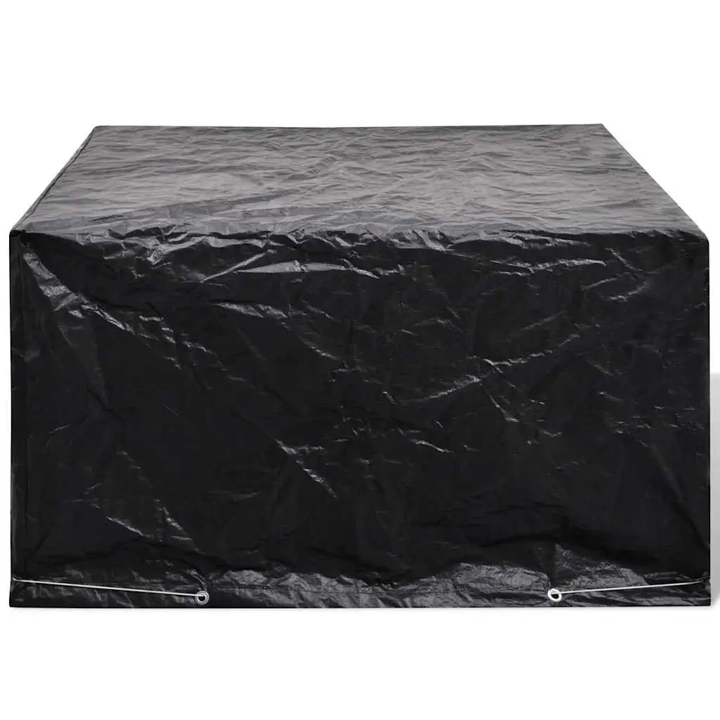 Garden Furniture Cover Black 172x113x73cm Durable Outdoor Patio Rattan Protection