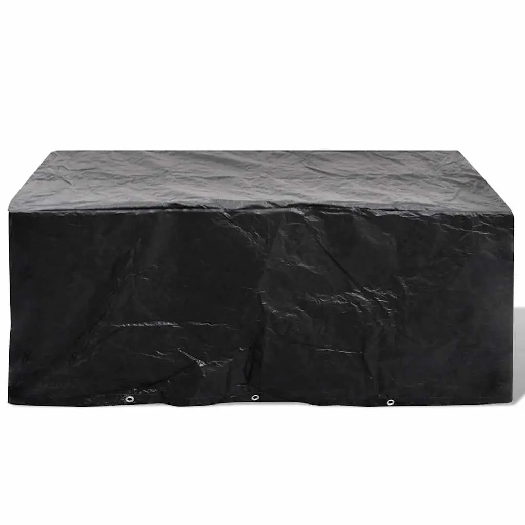 Garden Furniture Cover Black 240x140x90cm Outdoor Rattan Protective Dust Rain UV
