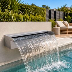 45cm Waterfall Fountain for Pools & Ponds
