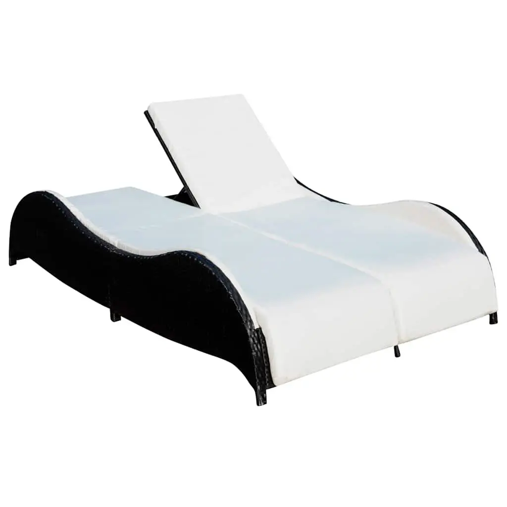 Double Sun Lounger for Outdoor Enjoyment
