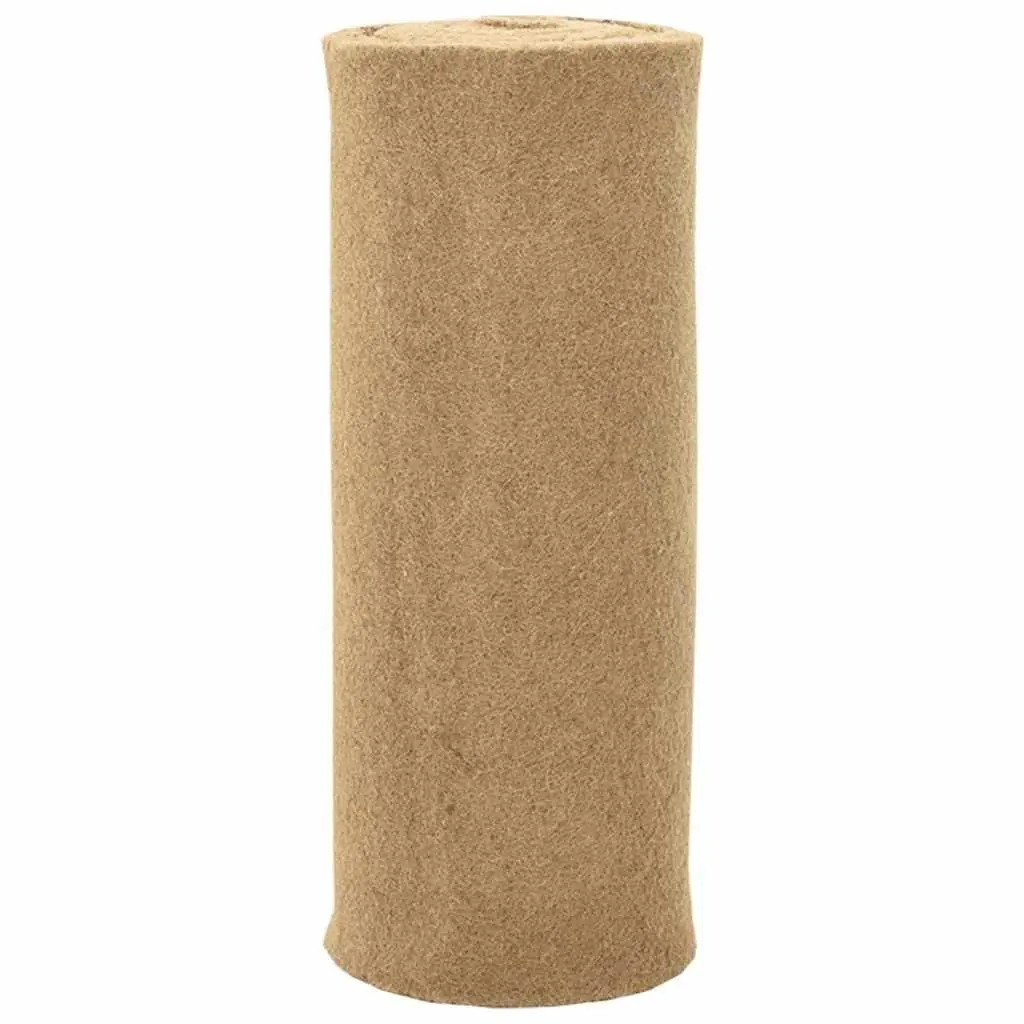 Pet Bedding Hemp Mat Brown 0.5x5m Natural Material Hygienic Environment for Small Animals