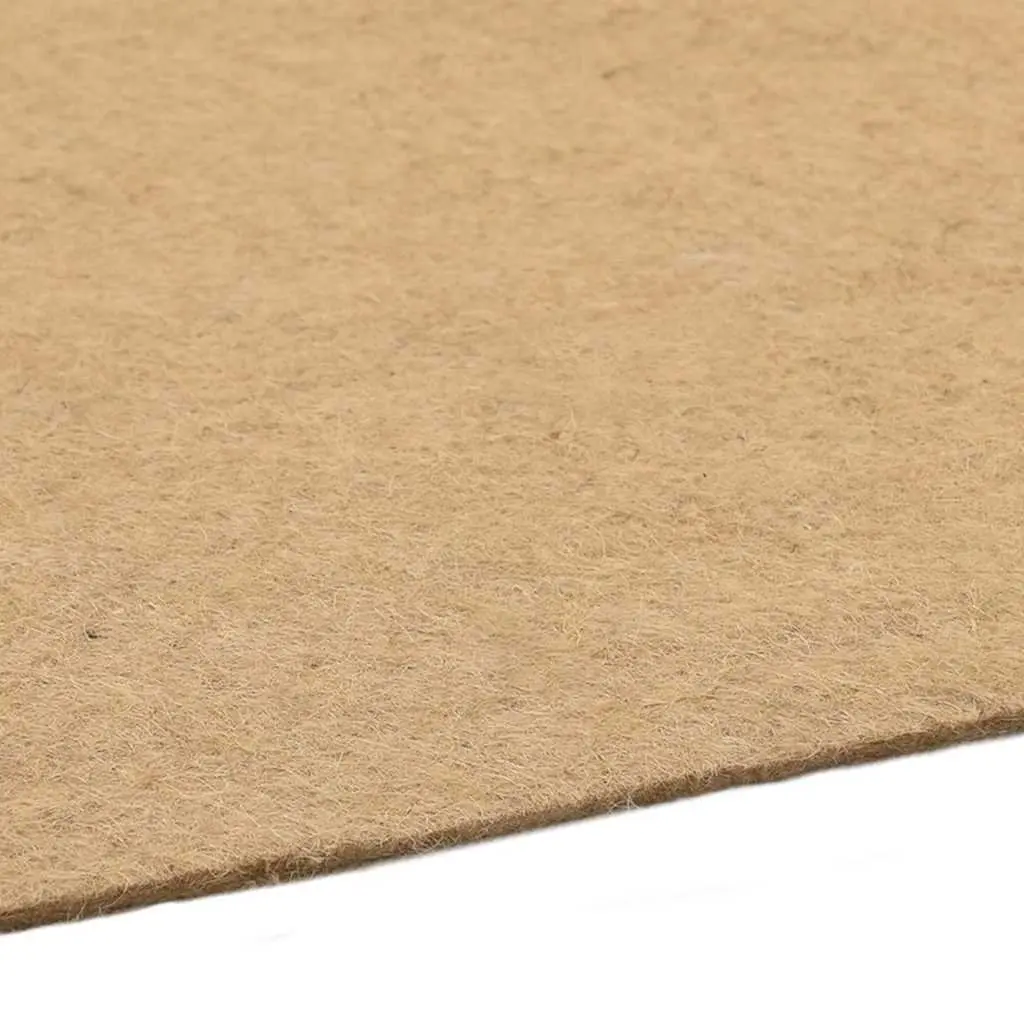 Pet Bedding Hemp Mat Brown 0.5x5m Natural Material Hygienic Environment for Small Animals