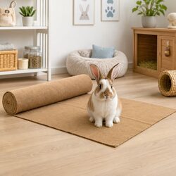 Hemp Rodent Mat 1x5 m Cage Bedding Small Animals Rabbits Guinea Pigs Hamsters