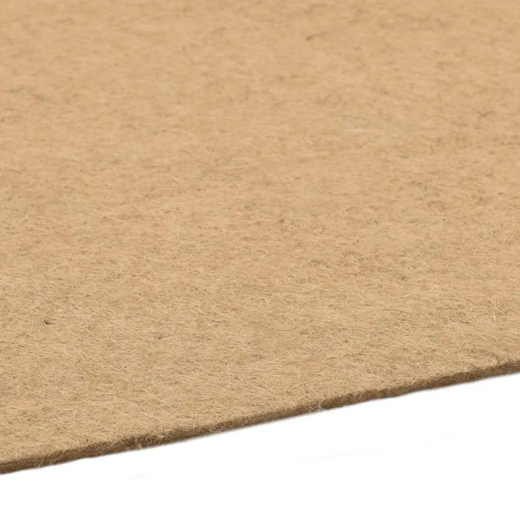 Hemp Rodent Mat Brown 1x5 m Durable Moisture Odour-Binding Cage Bedding for Small Animals Rabbits Guinea Pigs Hamsters