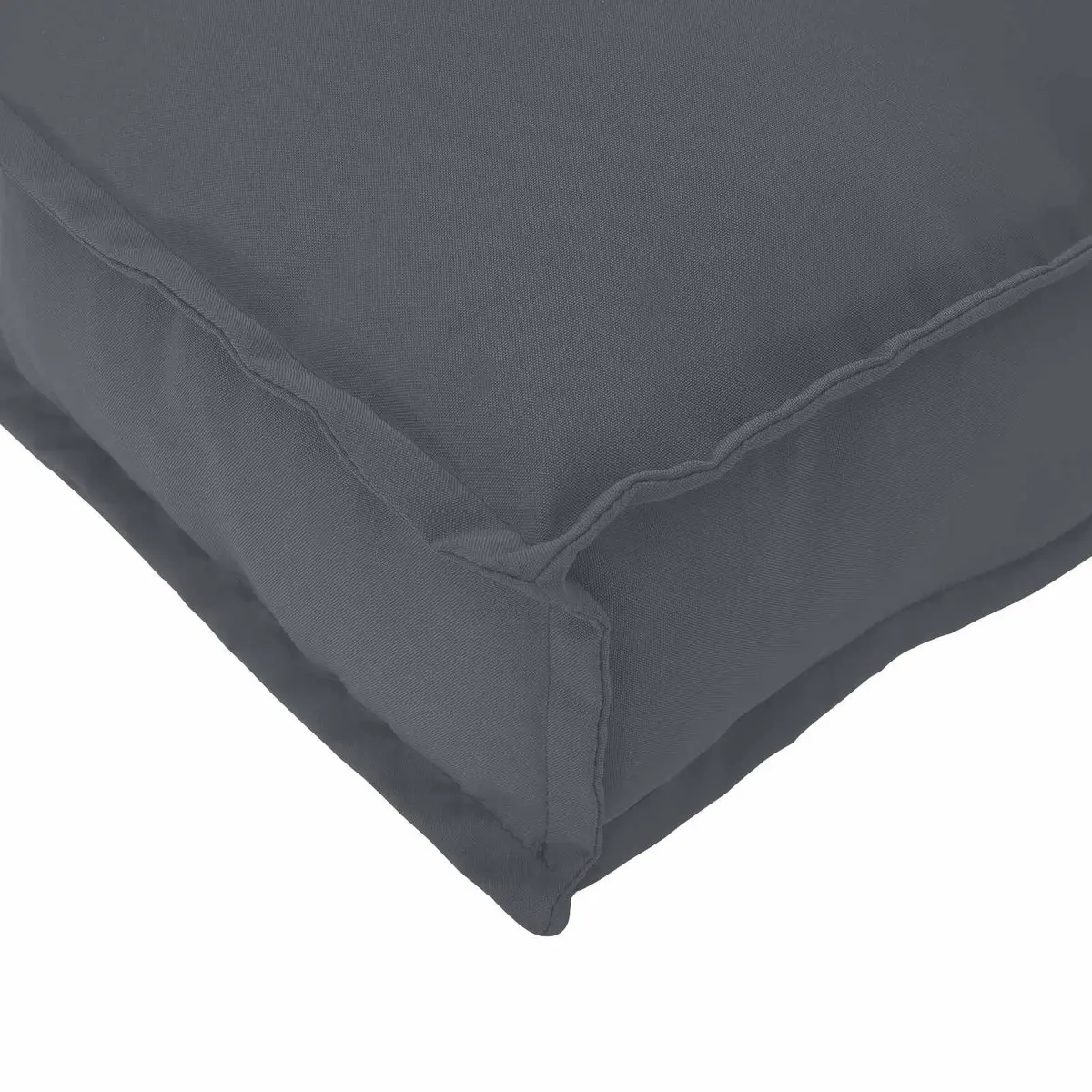 Rectangular Cushion Anthracite 120x50cm Oxford Fabric Water-resistant for Lounge Sofa Chair