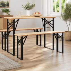 Beer Bench Legs Black Steel Frame Modern Furniture Upgrade Indoor Lounge