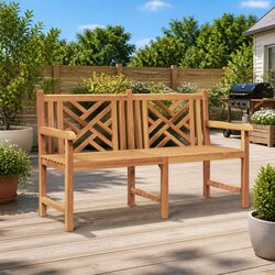 Teak Wood Garden Bench