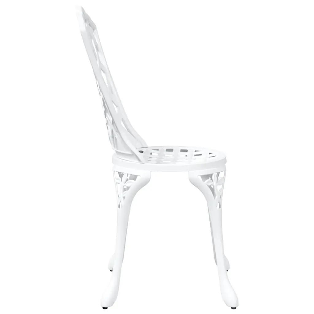 White Garden Chair Set for Outdoor Use