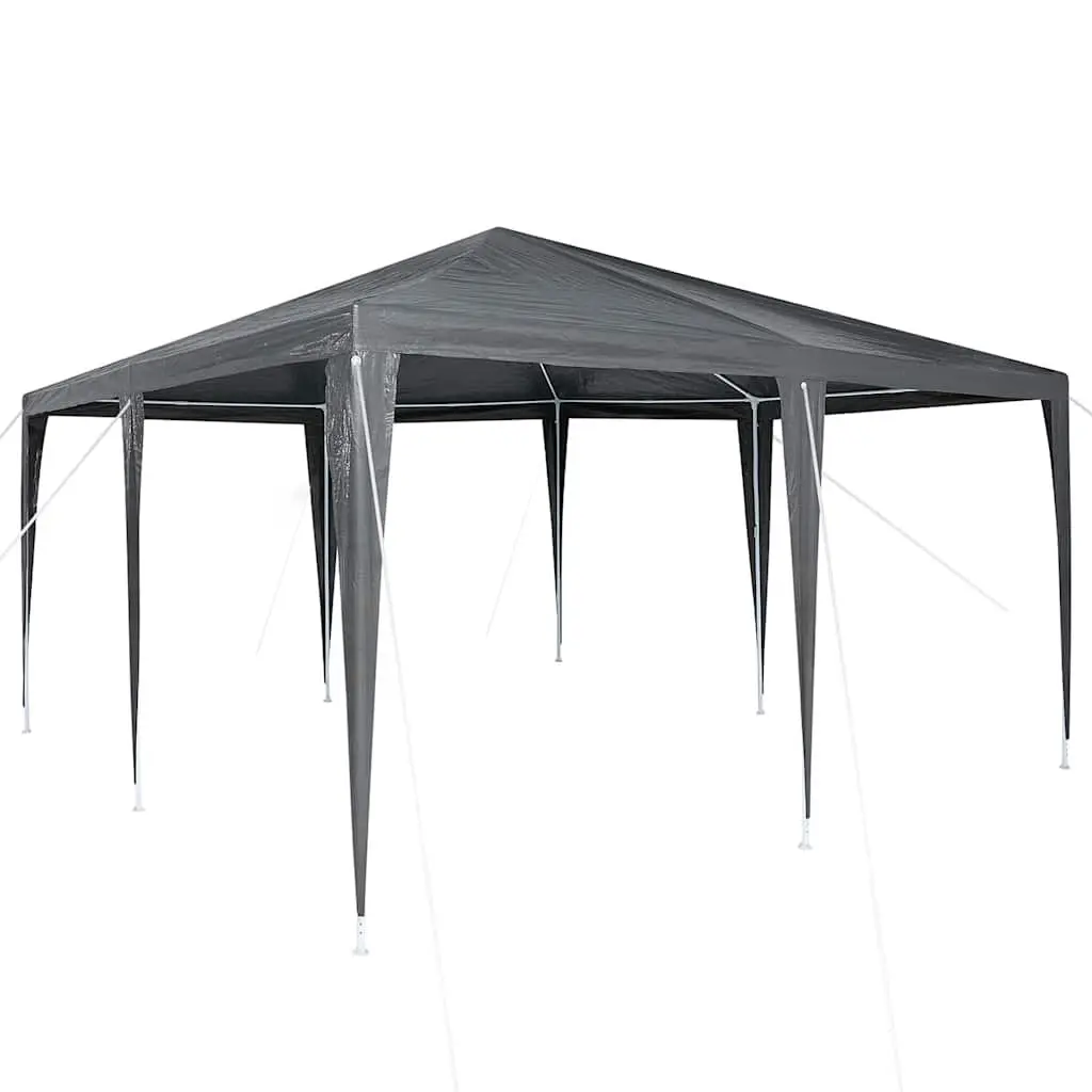 Party Tent Anthracite 400 x 400 x 266 cm Outdoor Garden Gazebo Canopy