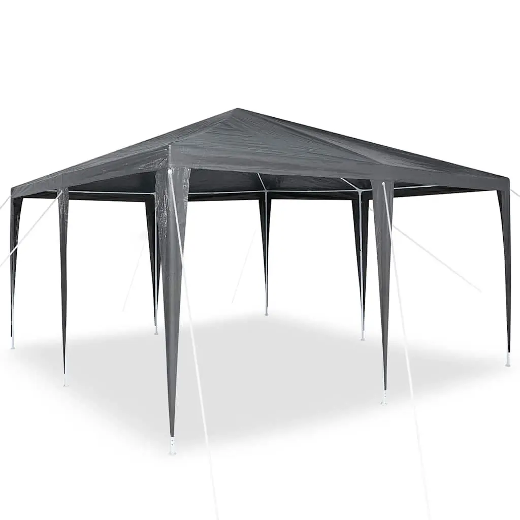 Party Tent Anthracite 400 x 400 x 266 cm Outdoor Garden Gazebo Canopy