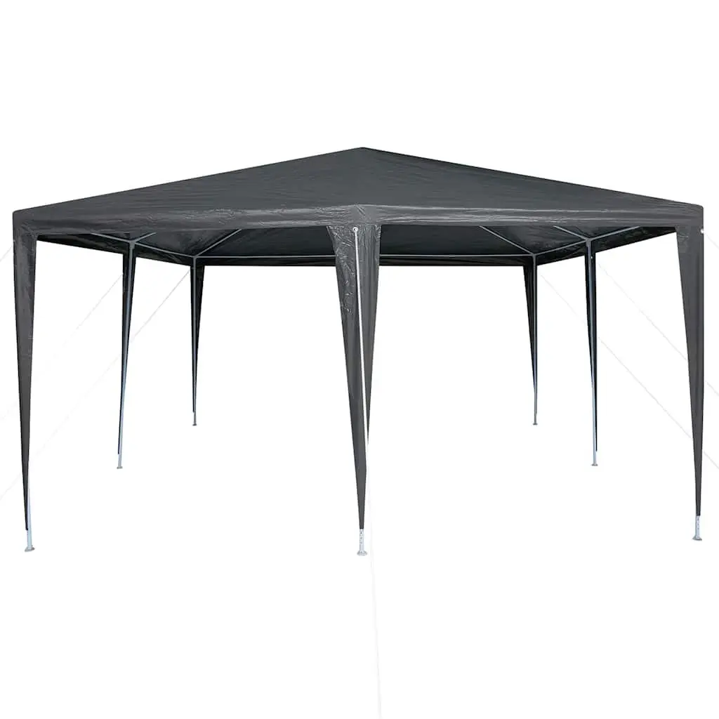 Party Tent Anthracite 400 x 400 x 266 cm Outdoor Garden Gazebo Canopy