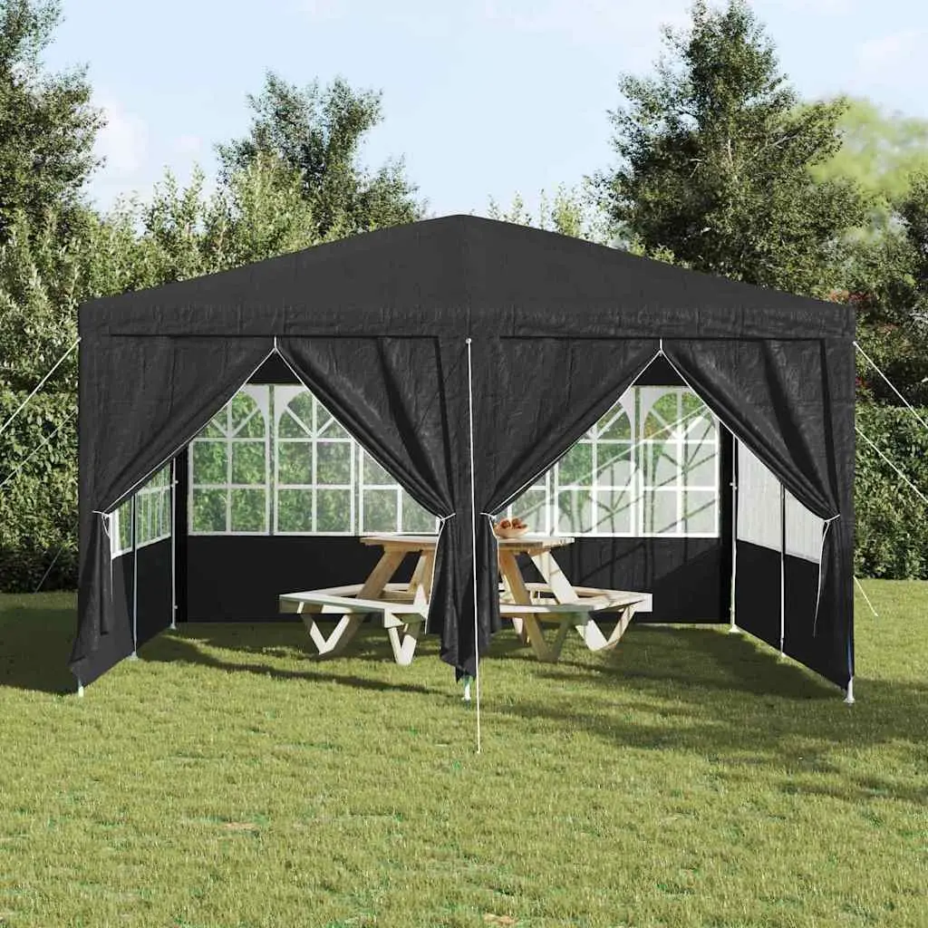 Party Tent Anthracite 400x400x266cm Outdoor Canopy Gazebo Portable Wedding Event
