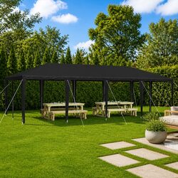Compact and Confident Anthracite Party Tent 800 x 400 cm