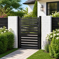 Aluminium Garden Gate 100x120cm