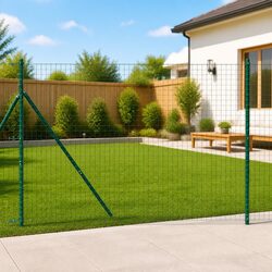 Concise Garden Boundary Markers – 13 Green Posts