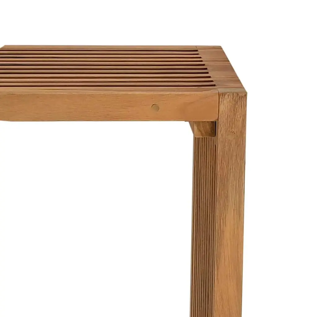 Garden Side Table in Solid Teak Wood