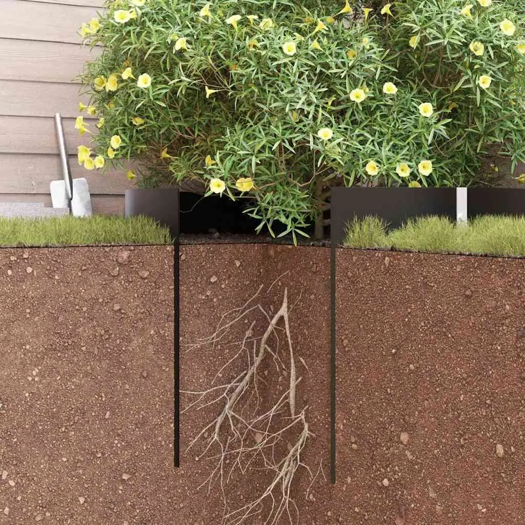 Root Barrier Black 0.7 x 5m Polyethylene Garden Landscape Weed Control