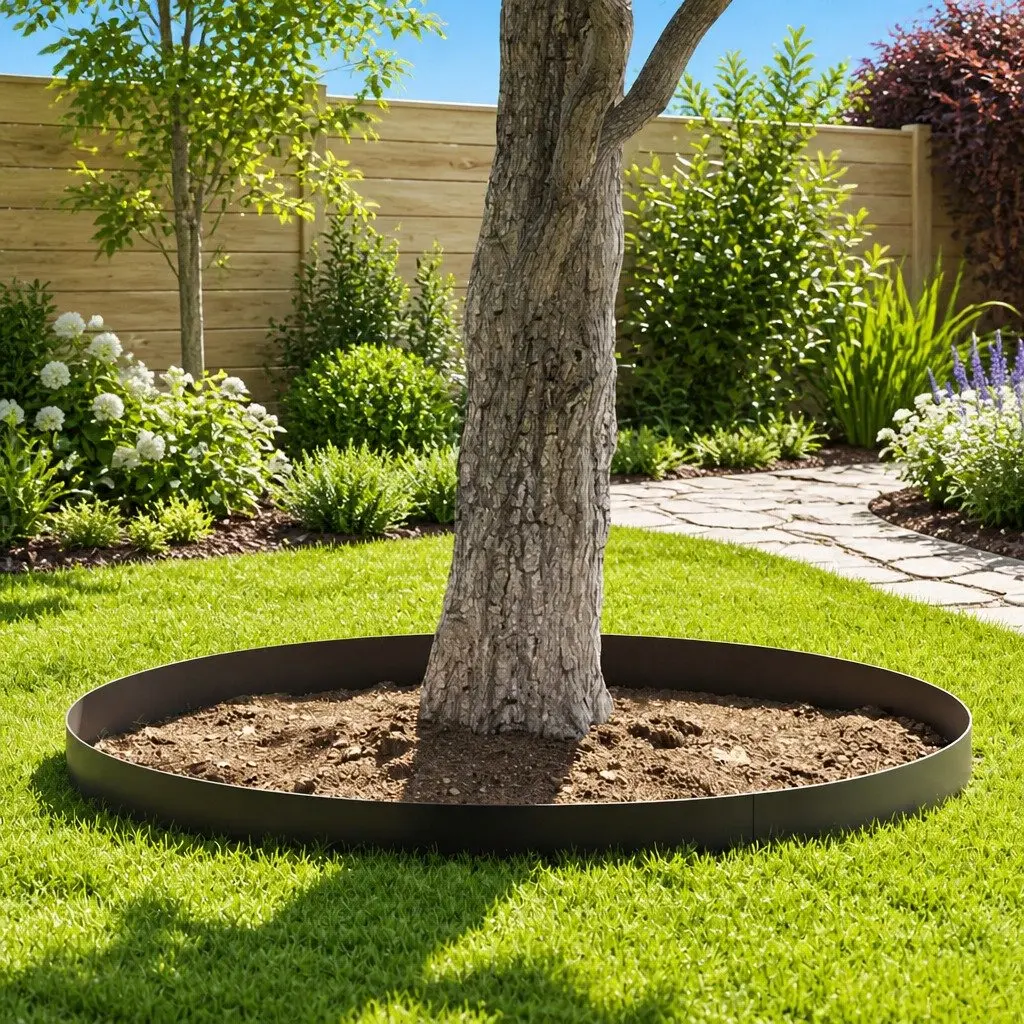 Polyethylene Garden Weed Control Black 0.7m x 15m Root Barrier for Landscaping