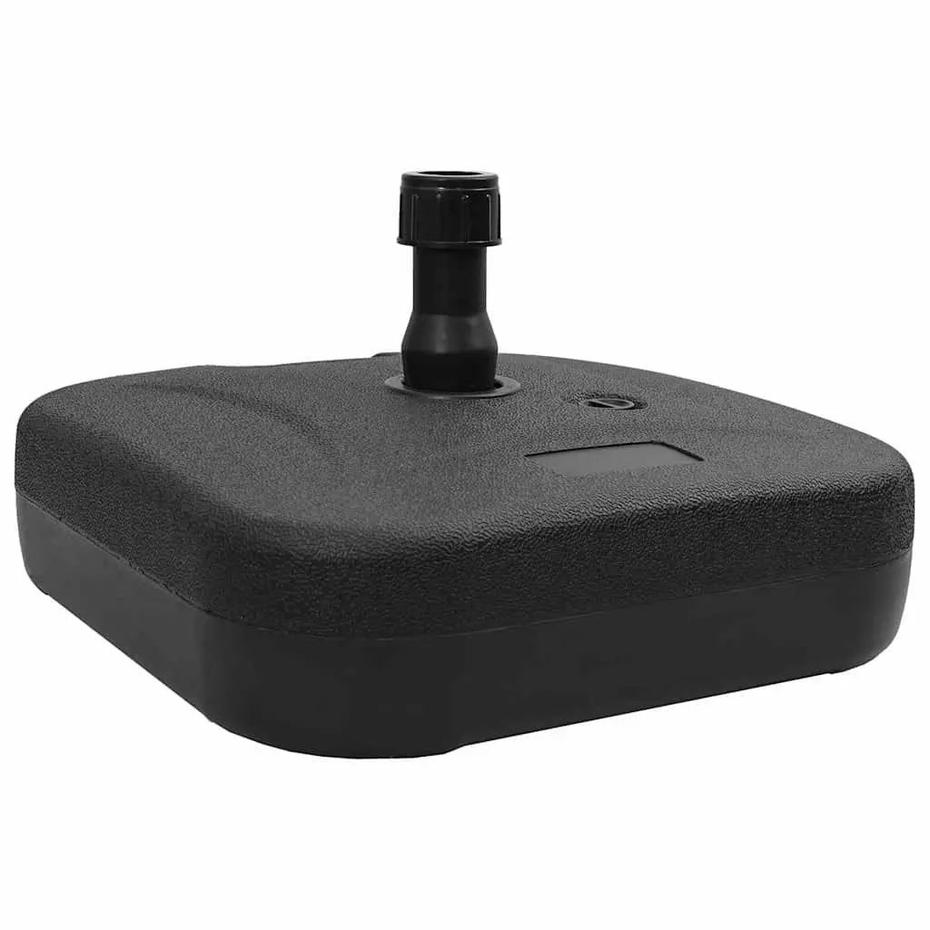 Parasol Base Rectangular Black Outdoor Garden Patio Umbrella Stand Sturdy