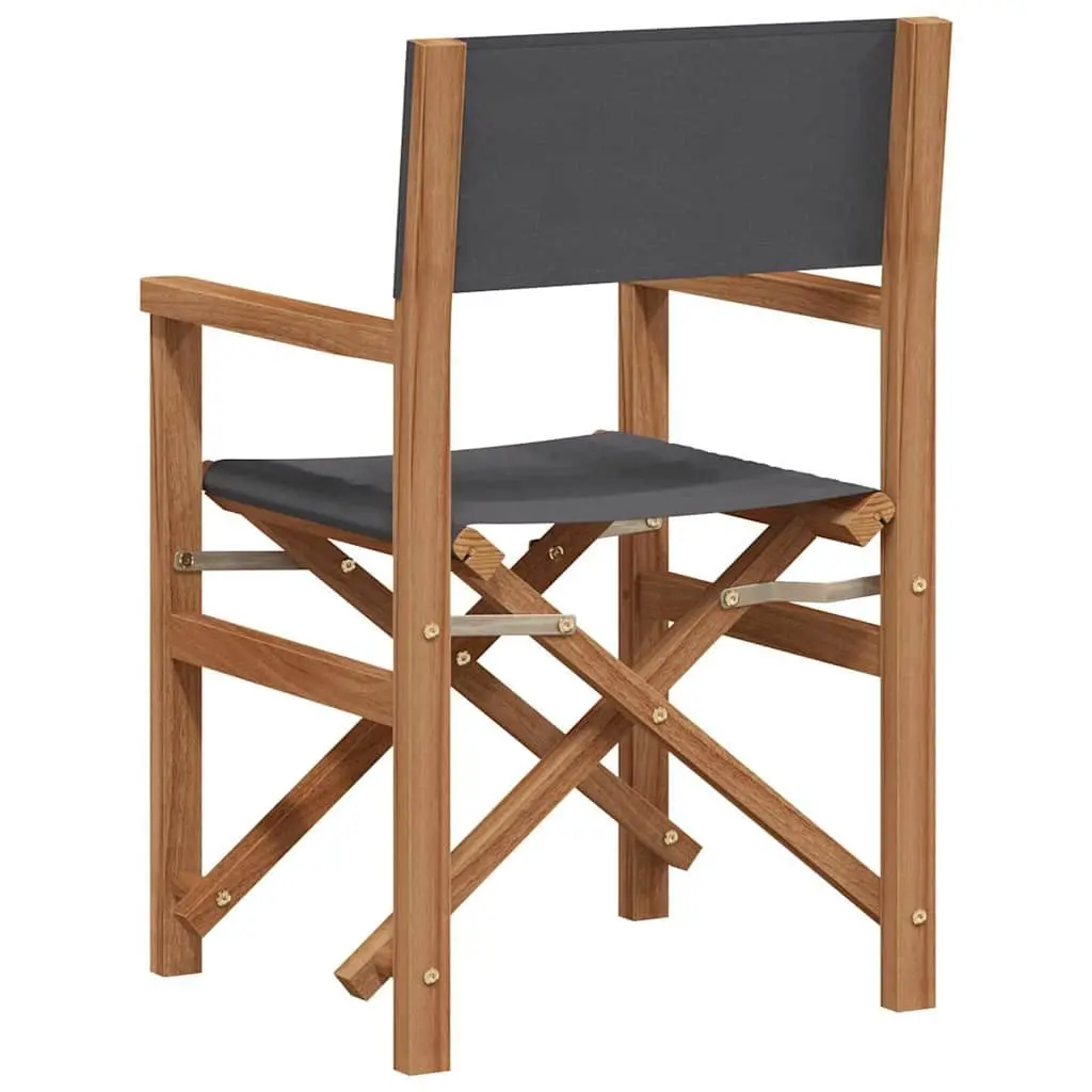 Grey Outdoor Folding Chair