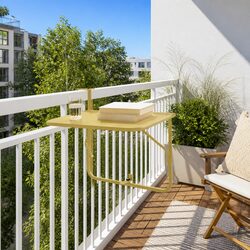 Folding Hanging Balcony Table for Everyday Use