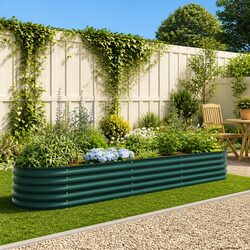 Compact and Robust Raised Garden Bed - 320 x 80 x 44 cm