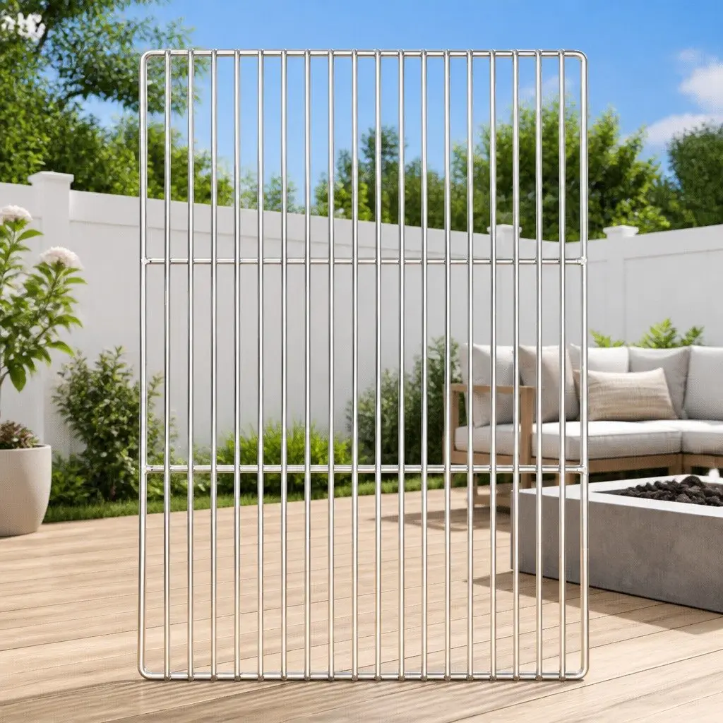 Stainless Steel Grill Grate 50 x 35 cm