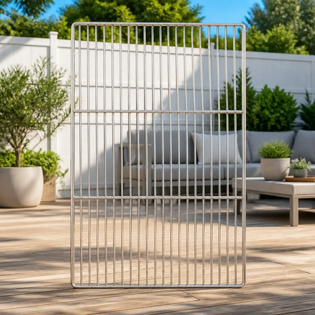 60 x 40 cm Stainless Steel Grill Grate for Easy Use
