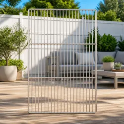 Compact 60 x 40 cm Stainless Steel Grill Grate for Easy Use