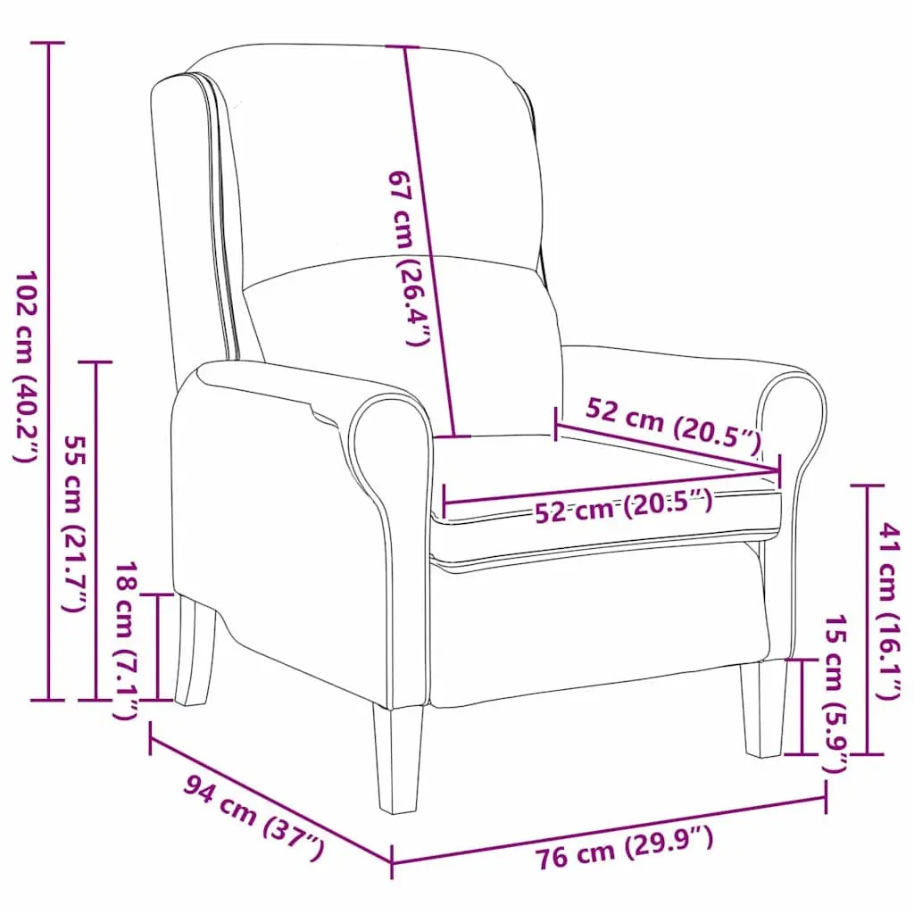 Modern Armchair Black Velvet Upholstered Lounge Chair with Rolled Armrests High