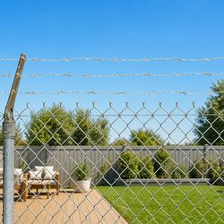 100m Barbed Wire Coil - Strong and Simple Security