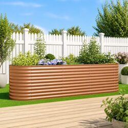 Compact and Sturdy Raised Garden Bed for Outdoor Use